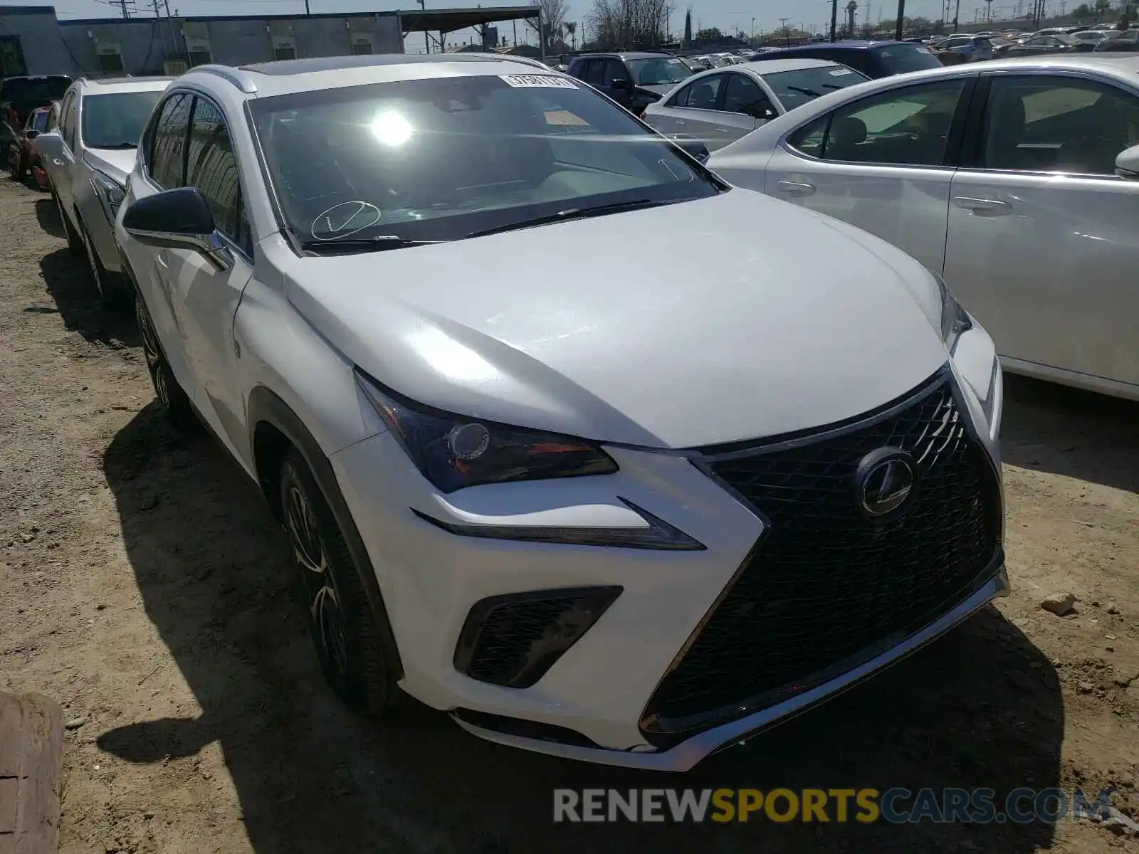 1 Photograph of a damaged car JTJSARDZ5M2239148 LEXUS NX 2021