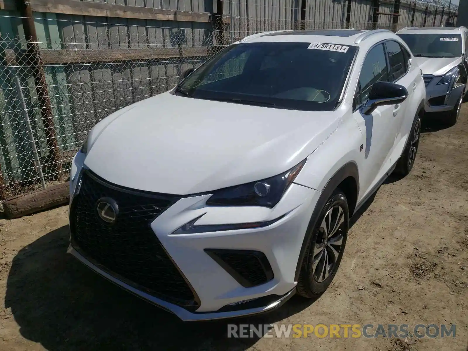 2 Фотография поврежденного автомобиля JTJSARDZ5M2239148 LEXUS NX 2021