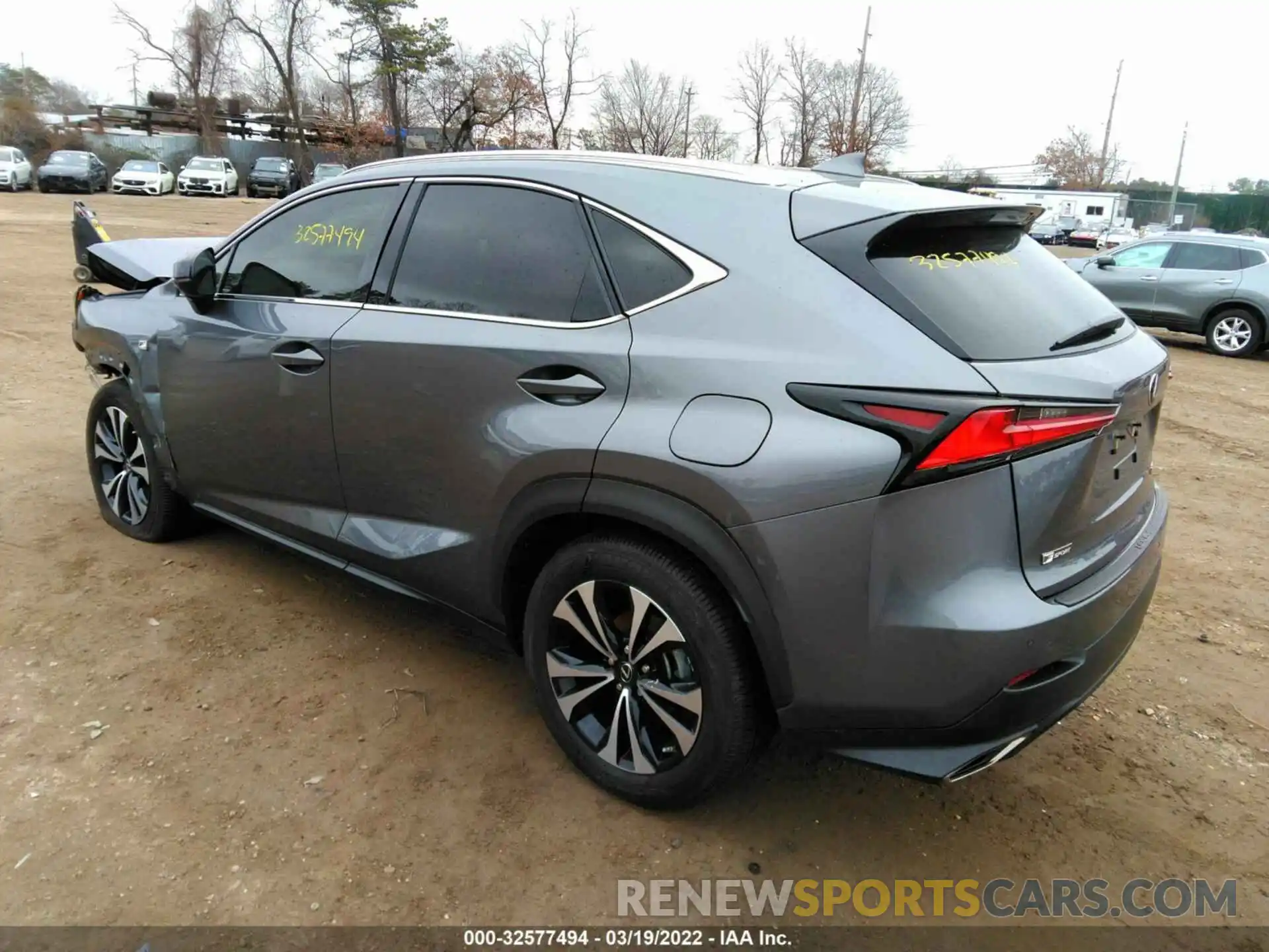 3 Photograph of a damaged car JTJSARDZ5M2243006 LEXUS NX 2021