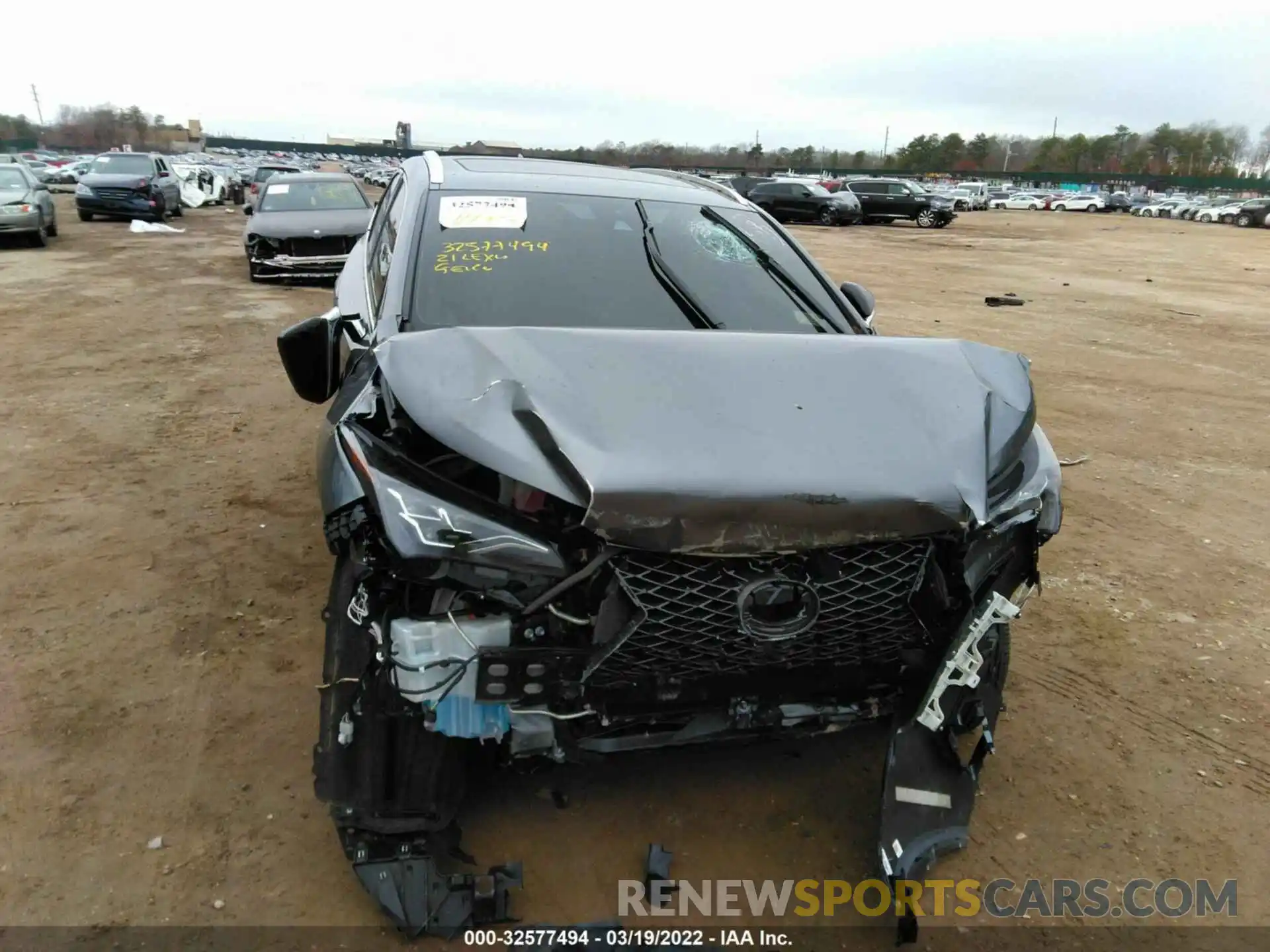 6 Фотография поврежденного автомобиля JTJSARDZ5M2243006 LEXUS NX 2021