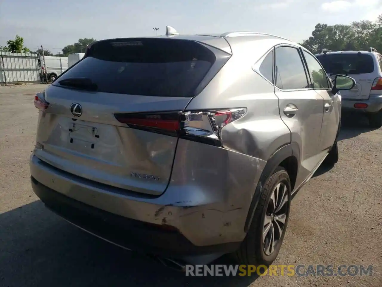 4 Фотография поврежденного автомобиля JTJSARDZ5M2243121 LEXUS NX 2021