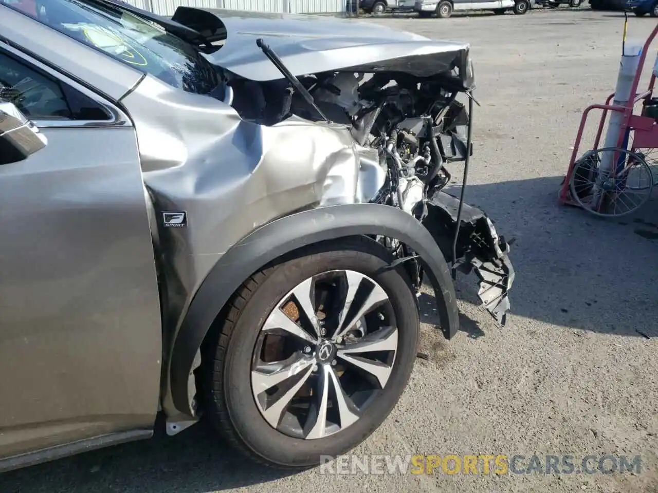 9 Photograph of a damaged car JTJSARDZ5M2243121 LEXUS NX 2021