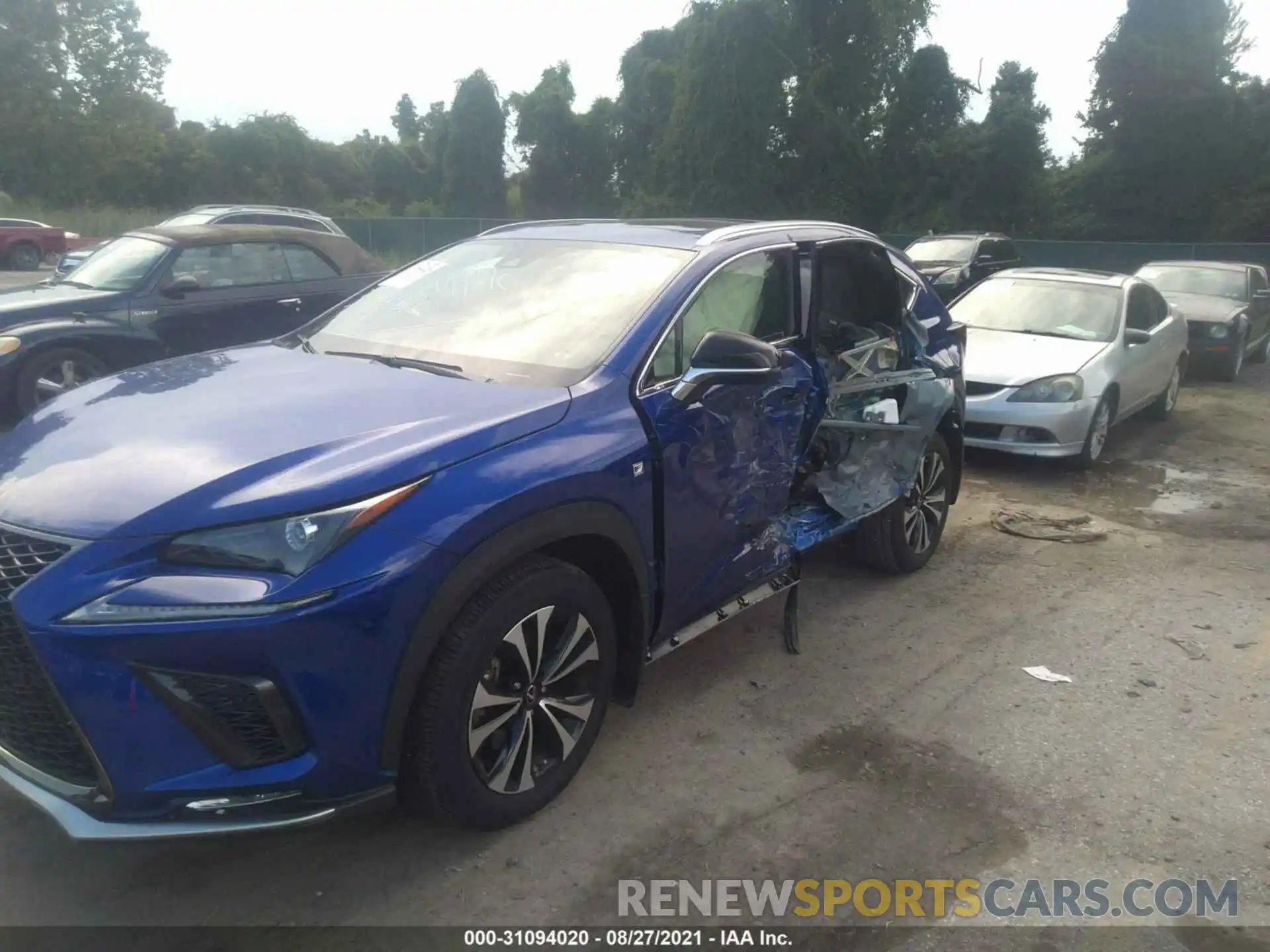 6 Photograph of a damaged car JTJSARDZ5M2247444 LEXUS NX 2021