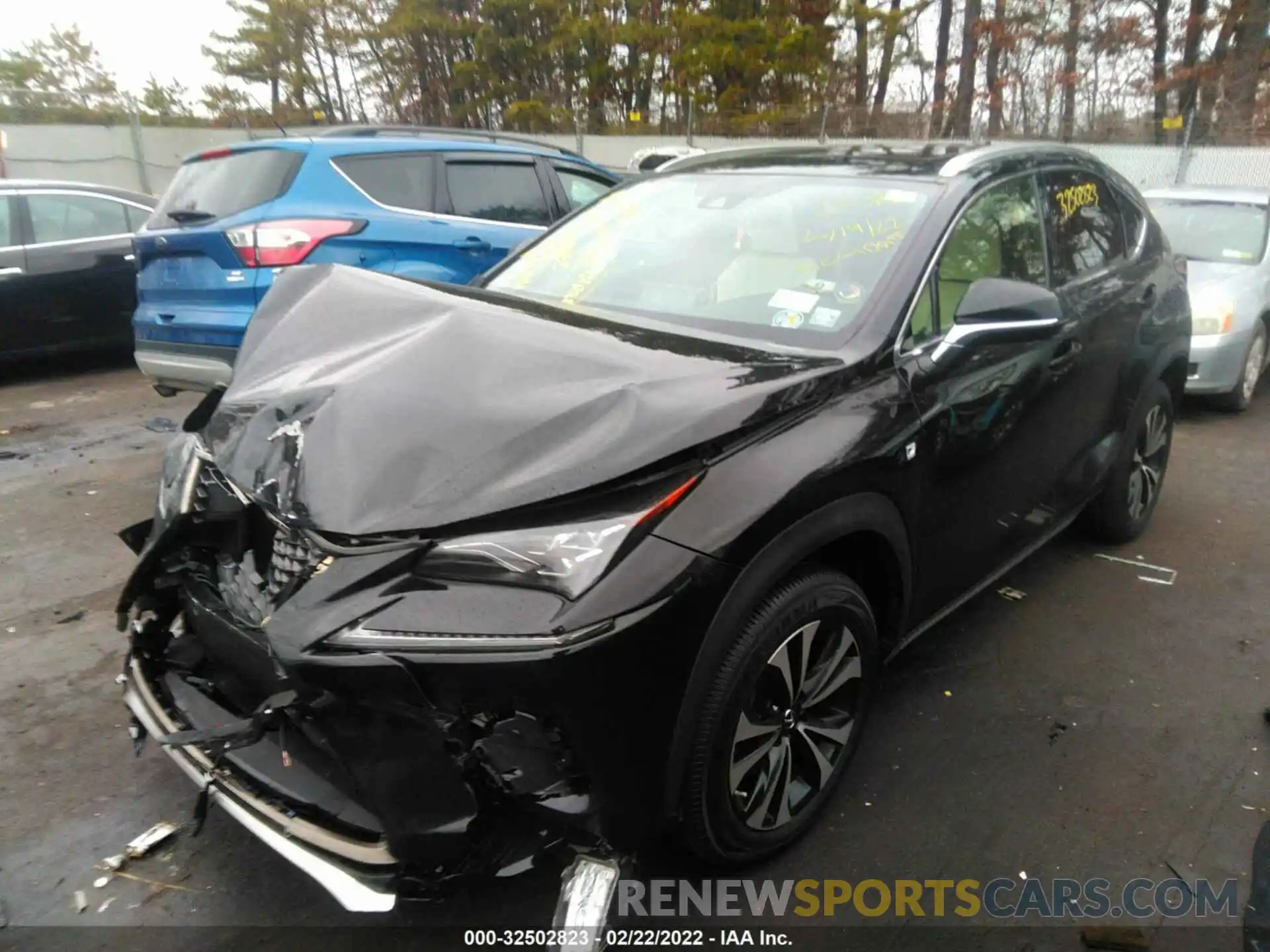 2 Photograph of a damaged car JTJSARDZ5M2247590 LEXUS NX 2021