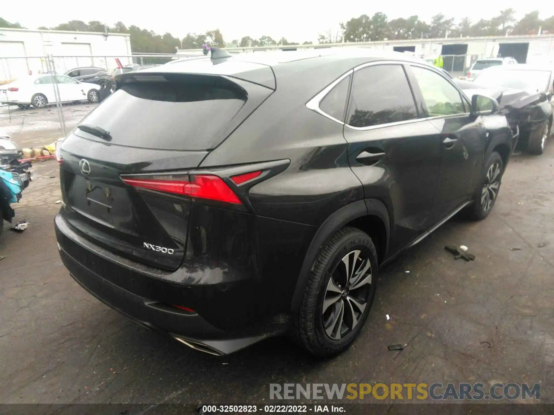 4 Фотография поврежденного автомобиля JTJSARDZ5M2247590 LEXUS NX 2021