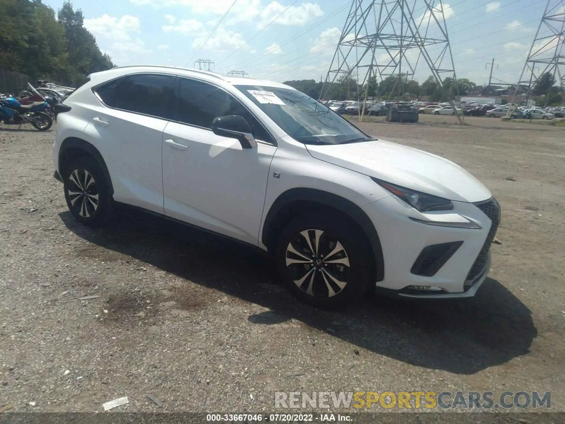 1 Photograph of a damaged car JTJSARDZ5M2260727 LEXUS NX 2021