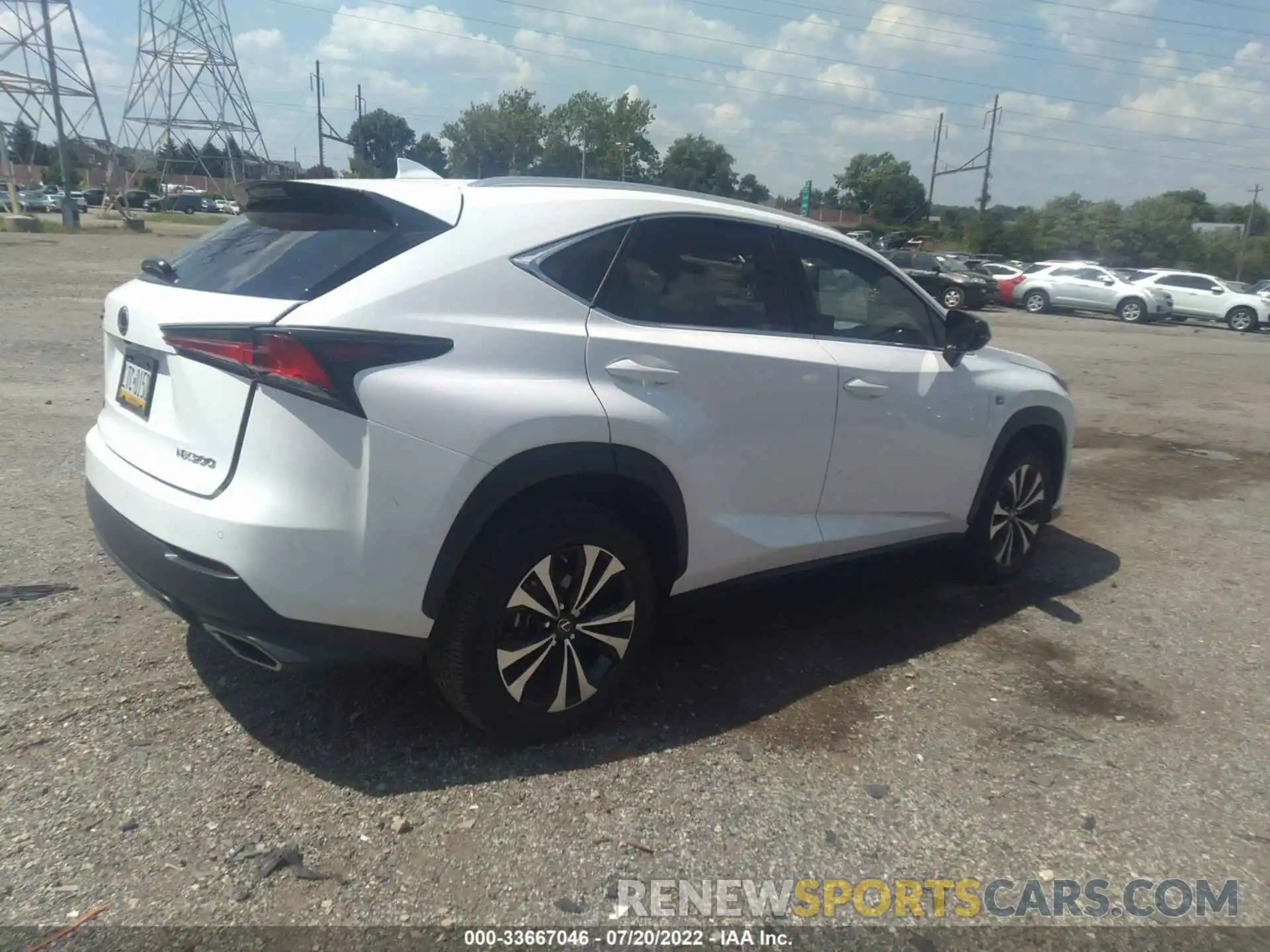 4 Photograph of a damaged car JTJSARDZ5M2260727 LEXUS NX 2021