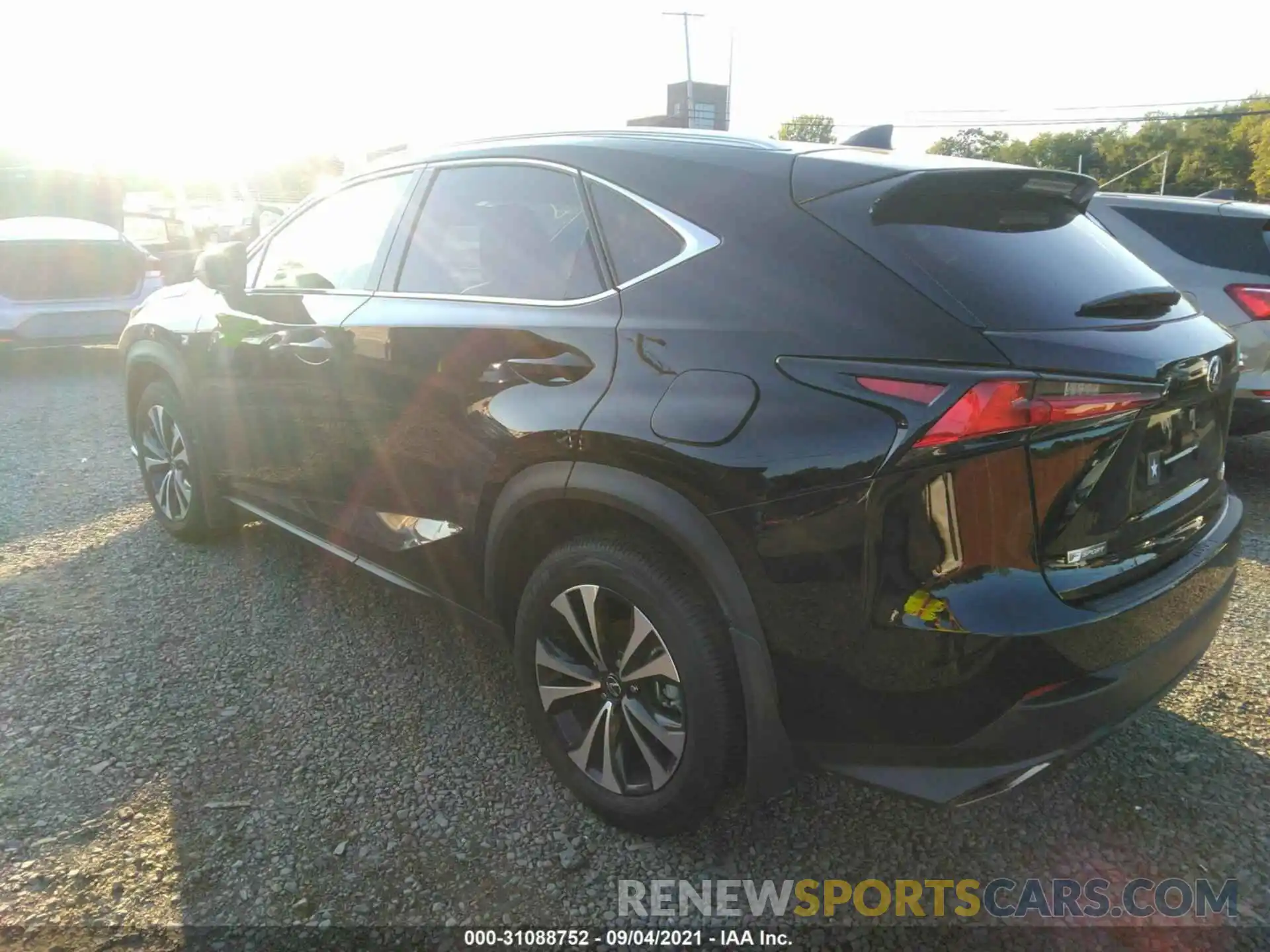 3 Фотография поврежденного автомобиля JTJSARDZ6M2241121 LEXUS NX 2021