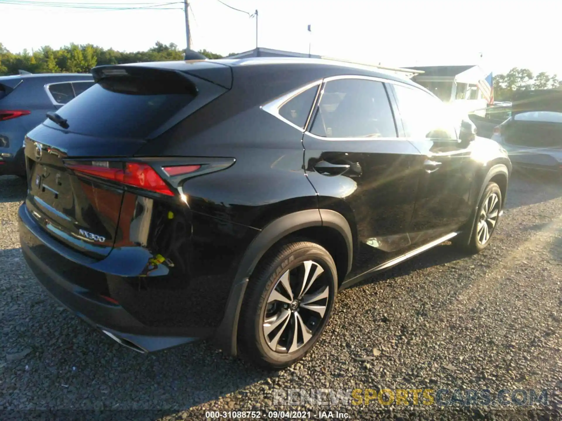 4 Фотография поврежденного автомобиля JTJSARDZ6M2241121 LEXUS NX 2021