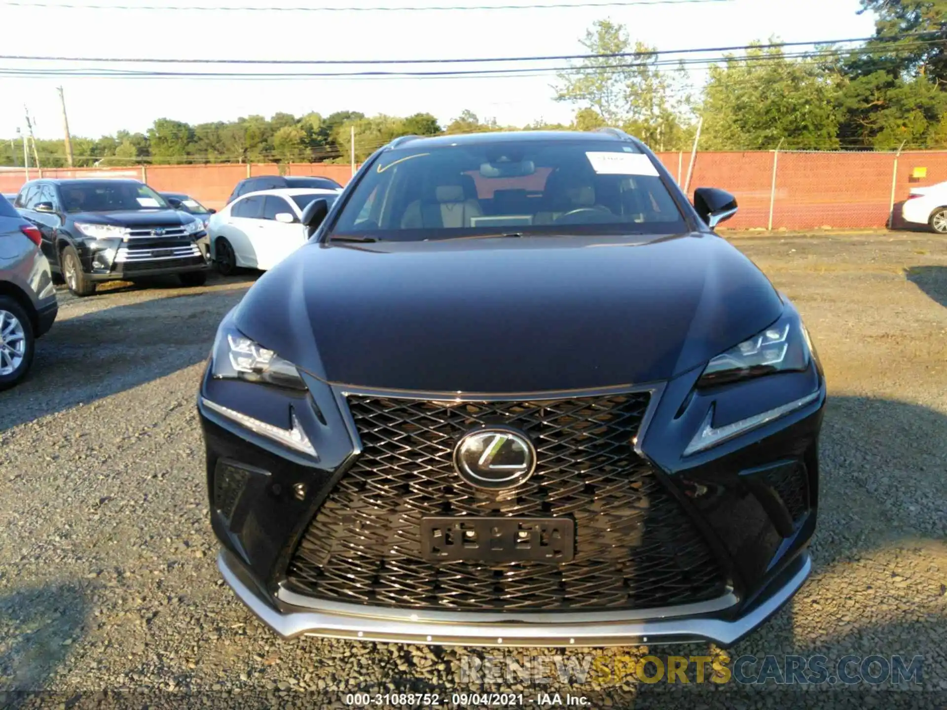 6 Фотография поврежденного автомобиля JTJSARDZ6M2241121 LEXUS NX 2021