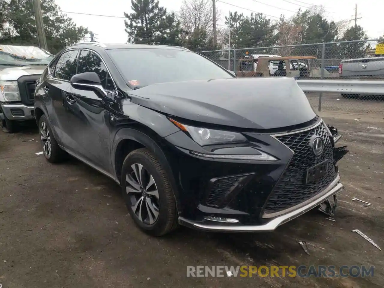 1 Photograph of a damaged car JTJSARDZ6M2243032 LEXUS NX 2021