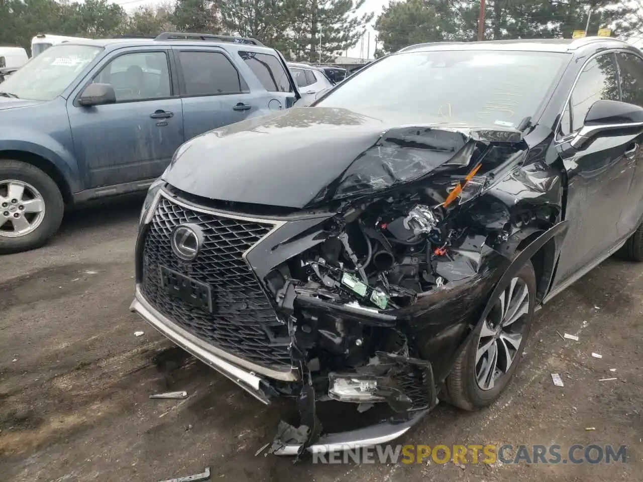 9 Фотография поврежденного автомобиля JTJSARDZ6M2243032 LEXUS NX 2021