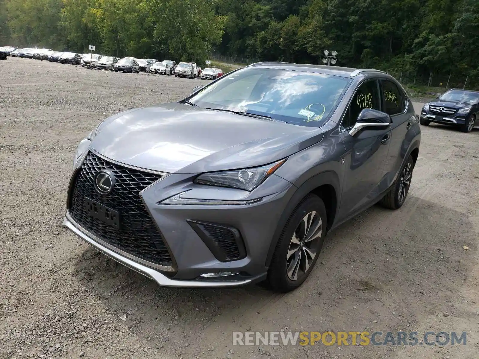 2 Фотография поврежденного автомобиля JTJSARDZ6M2244522 LEXUS NX 2021