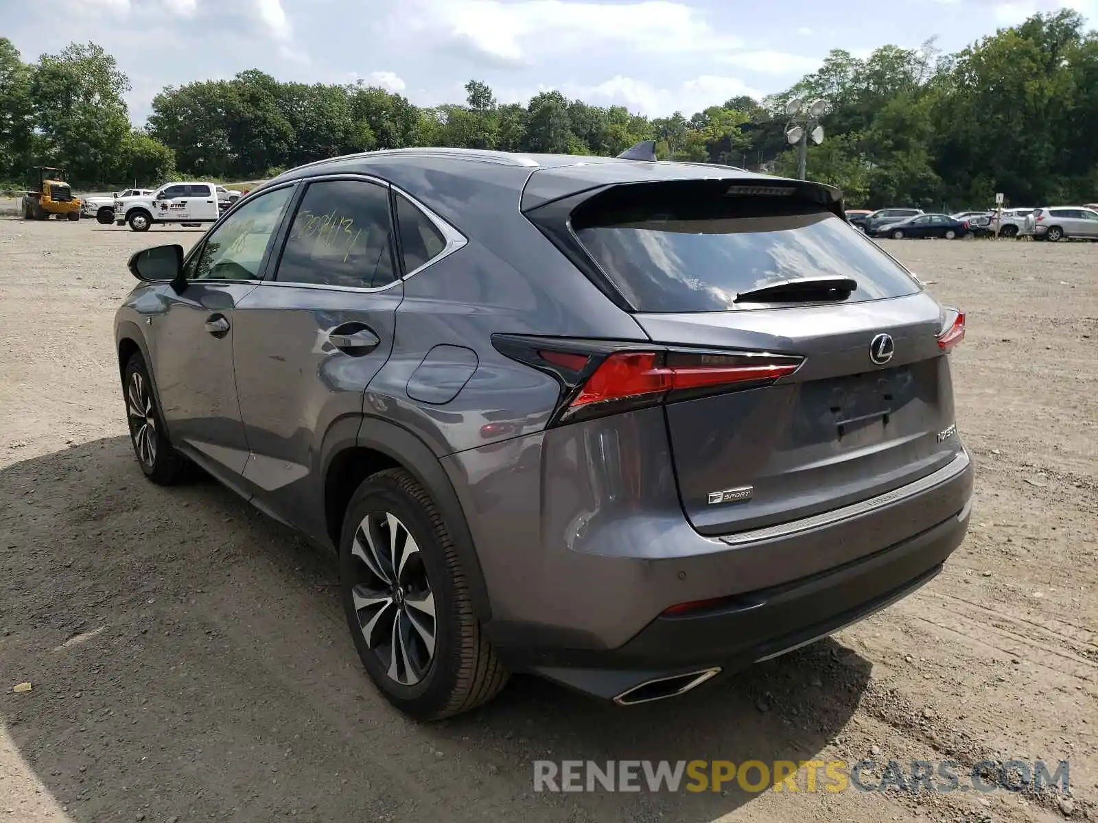 3 Photograph of a damaged car JTJSARDZ6M2244522 LEXUS NX 2021