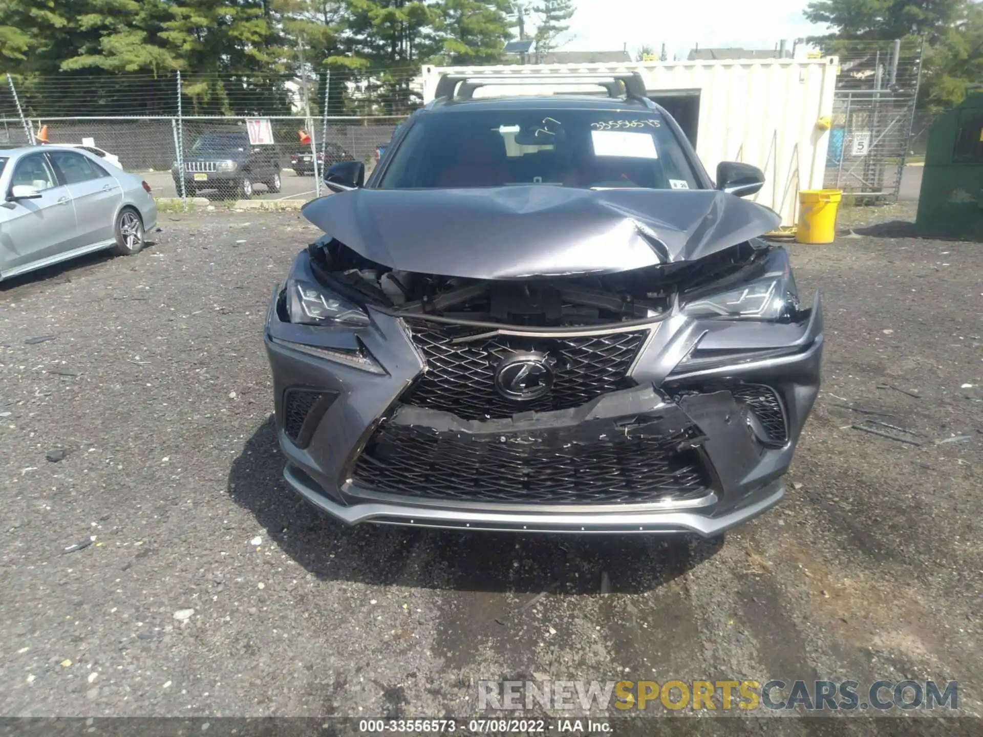 6 Photograph of a damaged car JTJSARDZ6M2256590 LEXUS NX 2021