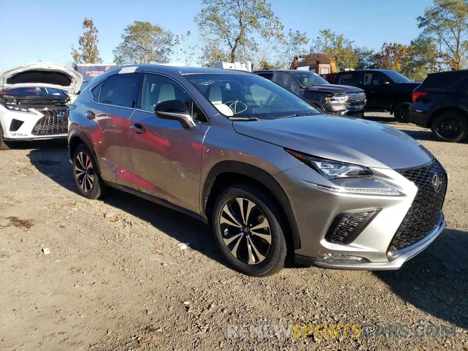 1 Photograph of a damaged car JTJSARDZ6M2260493 LEXUS NX 2021