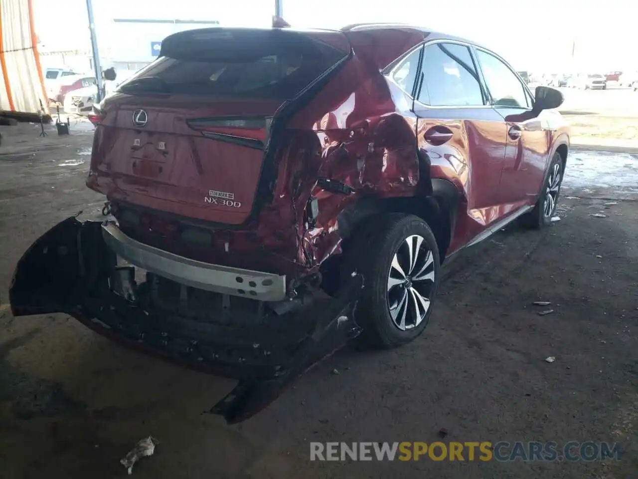 4 Photograph of a damaged car JTJSARDZ6M5020391 LEXUS NX 2021