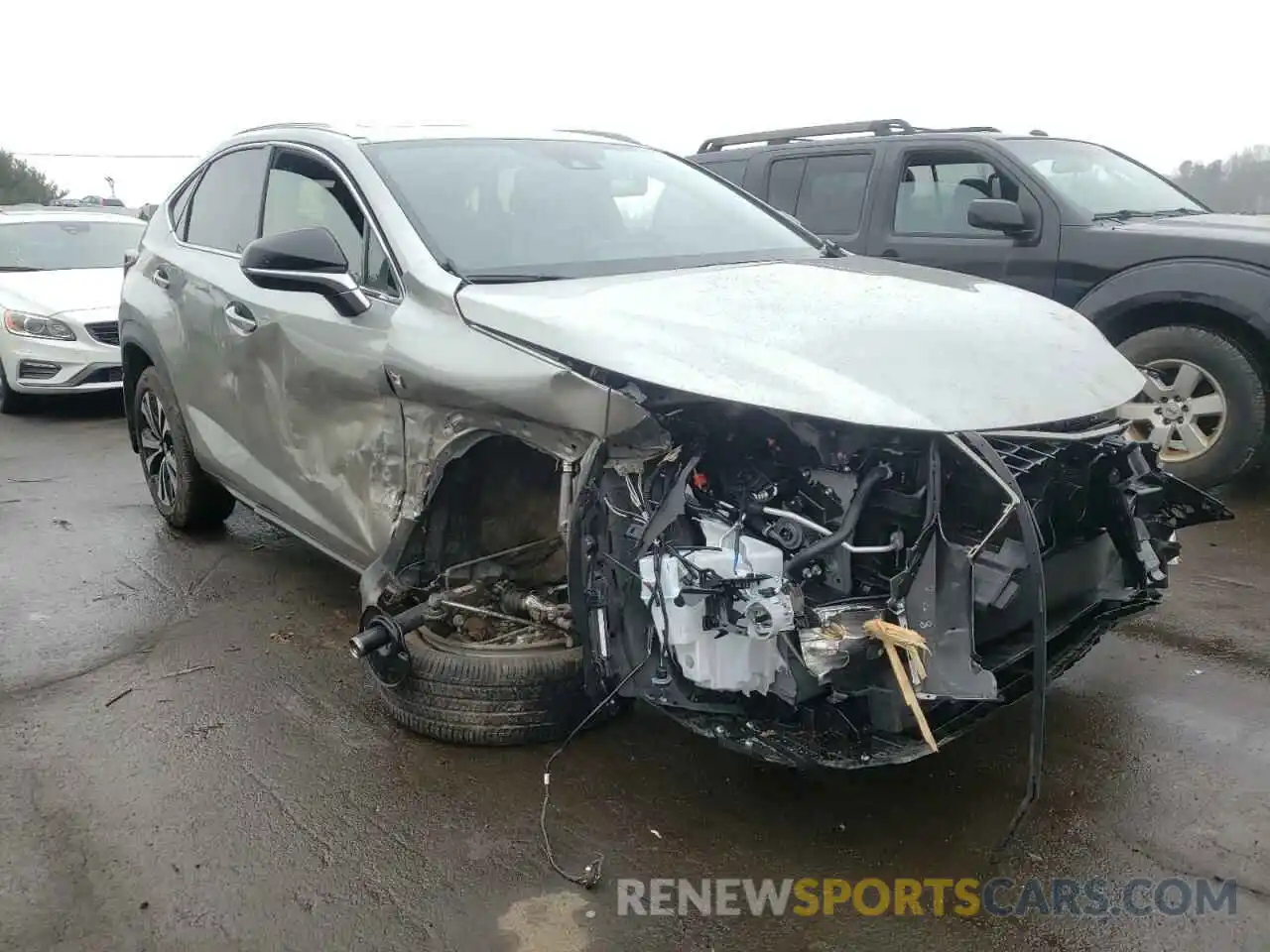 1 Photograph of a damaged car JTJSARDZ7M2254587 LEXUS NX 2021