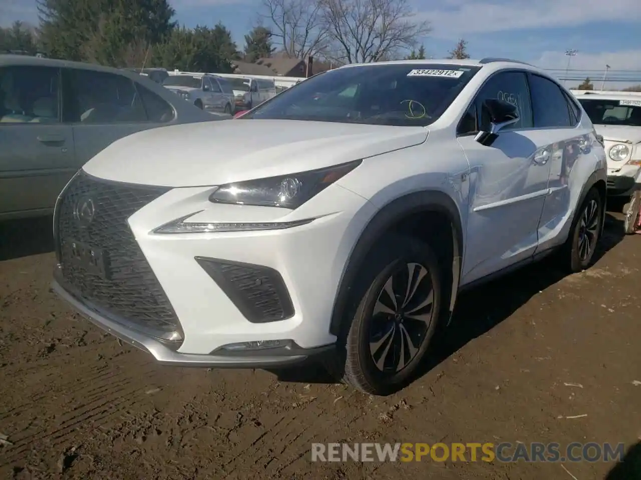 2 Photograph of a damaged car JTJSARDZ7M2255576 LEXUS NX 2021