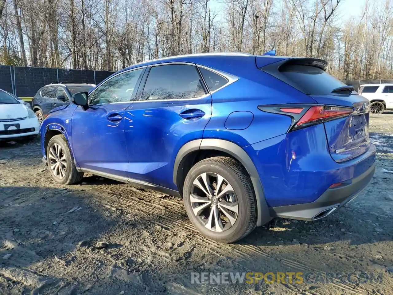 2 Фотография поврежденного автомобиля JTJSARDZ7M2258221 LEXUS NX 2021