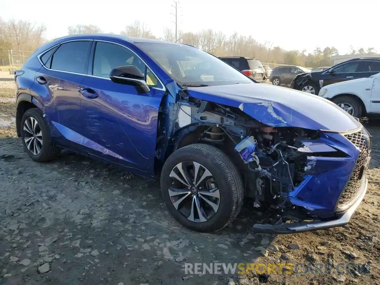 4 Photograph of a damaged car JTJSARDZ7M2258221 LEXUS NX 2021