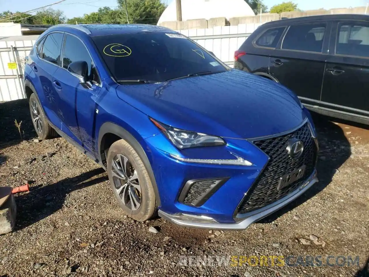 1 Photograph of a damaged car JTJSARDZ7M2260888 LEXUS NX 2021