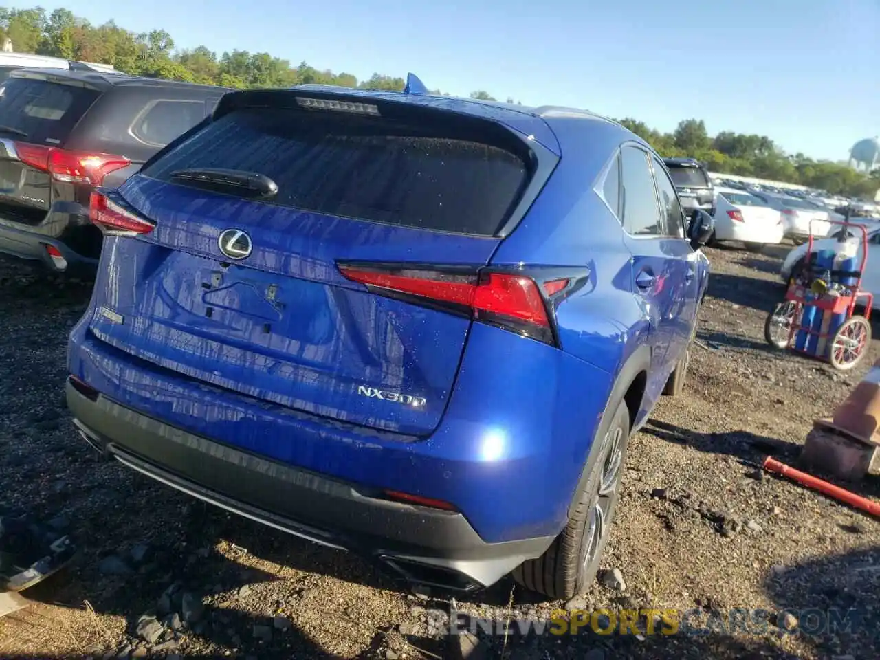 4 Photograph of a damaged car JTJSARDZ7M2260888 LEXUS NX 2021