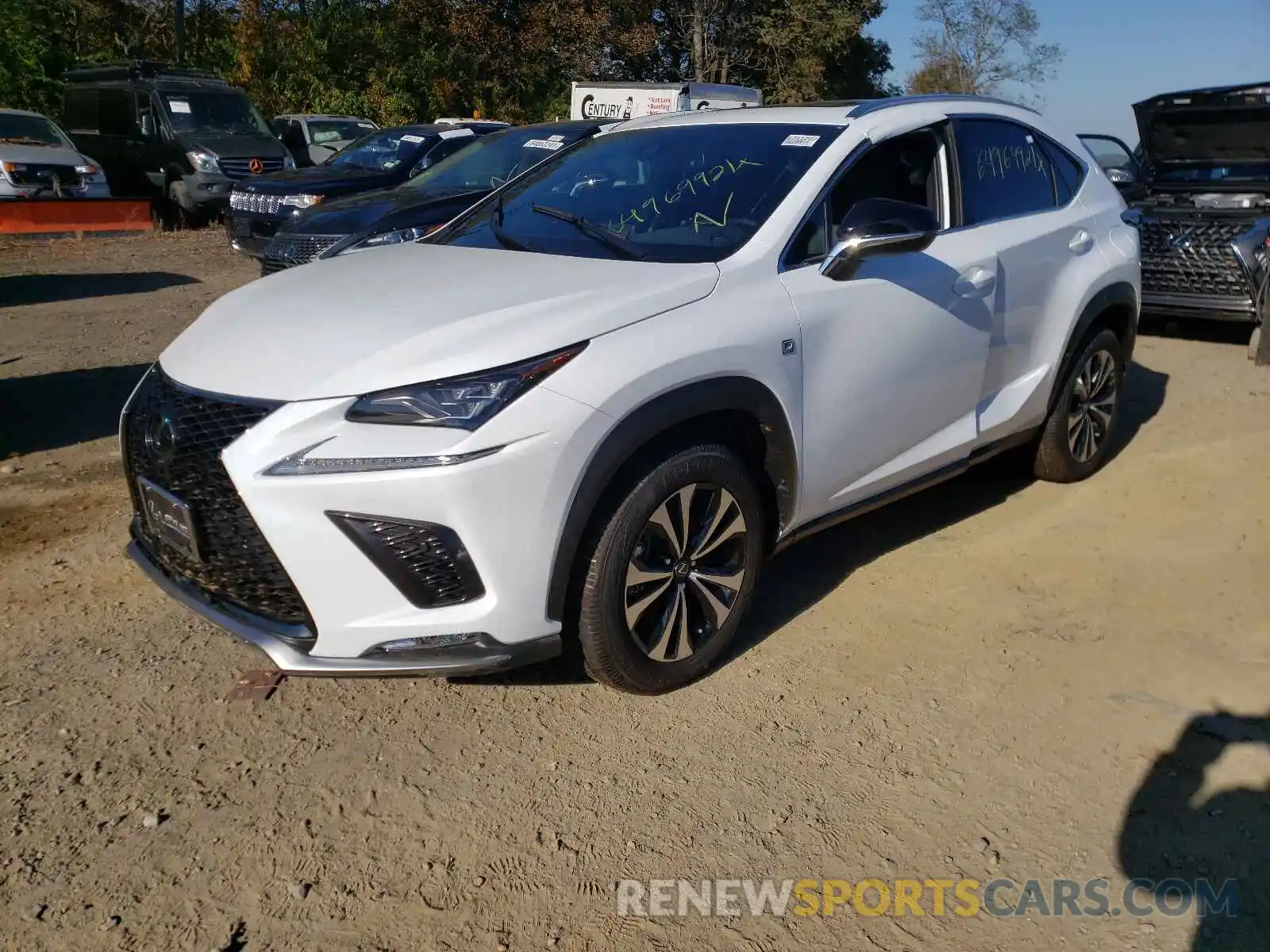 2 Photograph of a damaged car JTJSARDZ7M5027818 LEXUS NX 2021