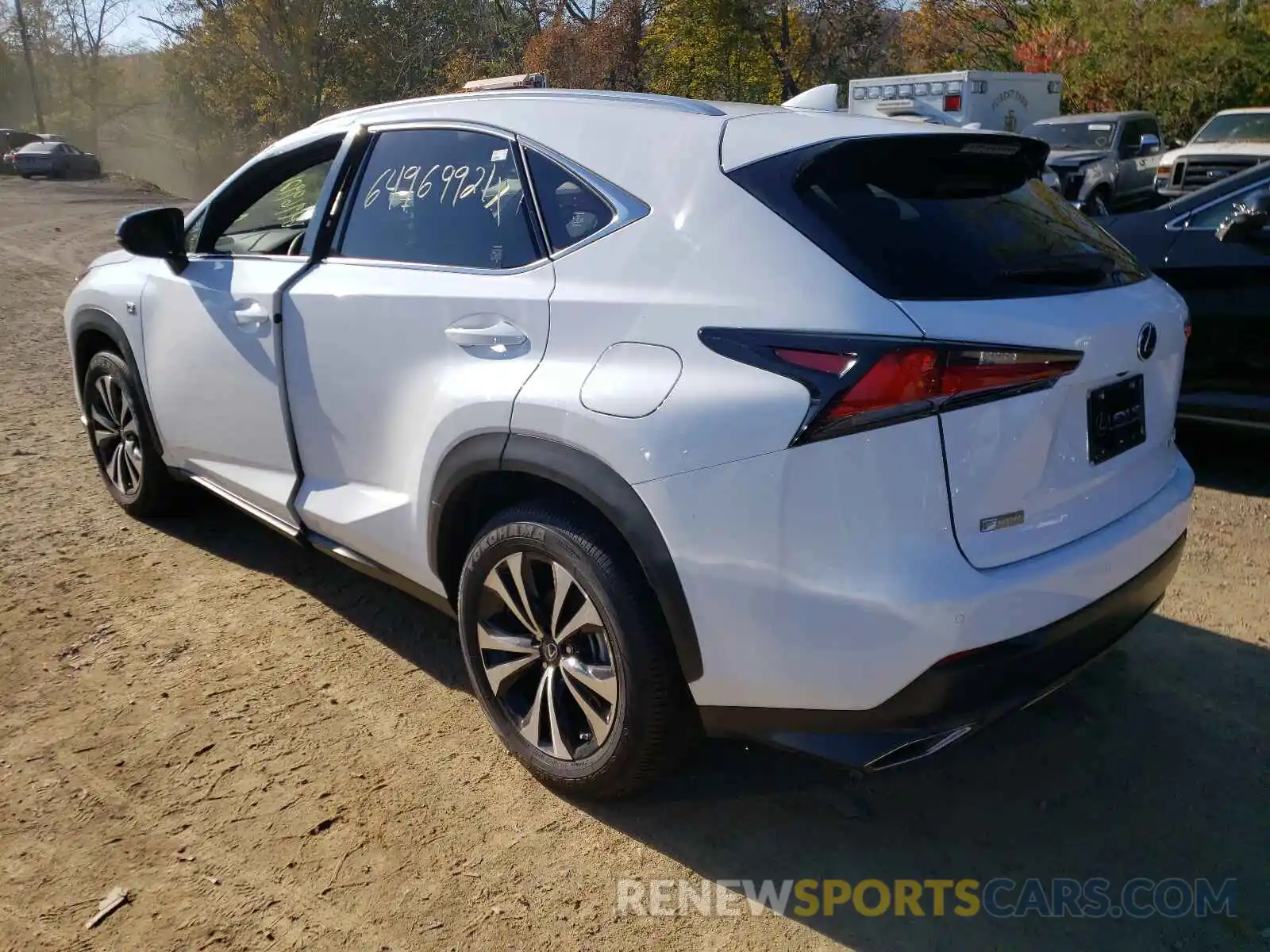 3 Photograph of a damaged car JTJSARDZ7M5027818 LEXUS NX 2021