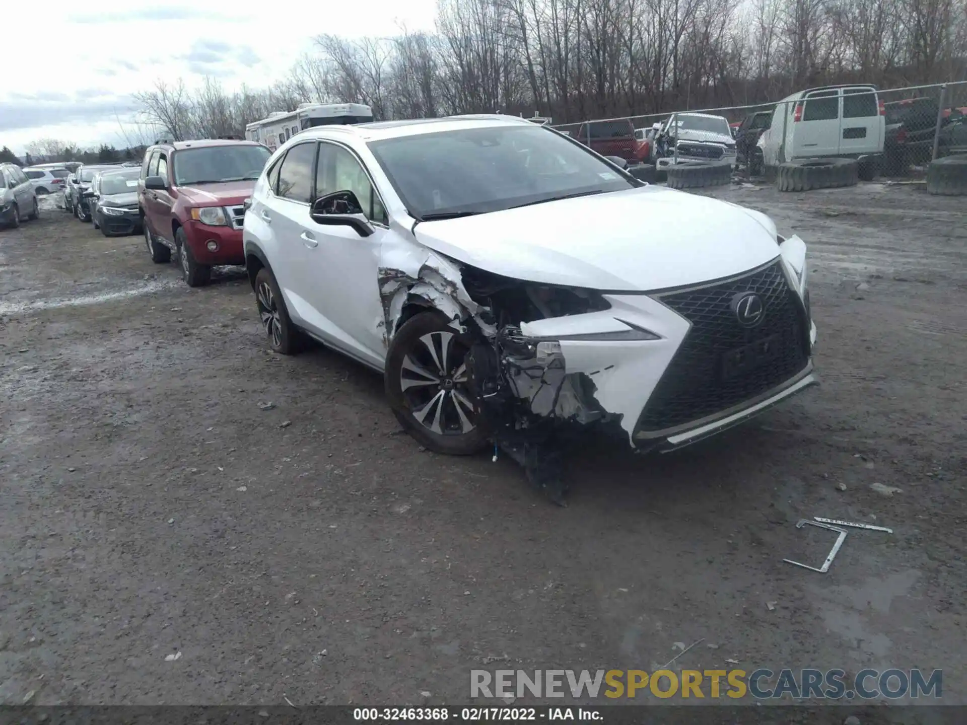 1 Photograph of a damaged car JTJSARDZ8M5021784 LEXUS NX 2021