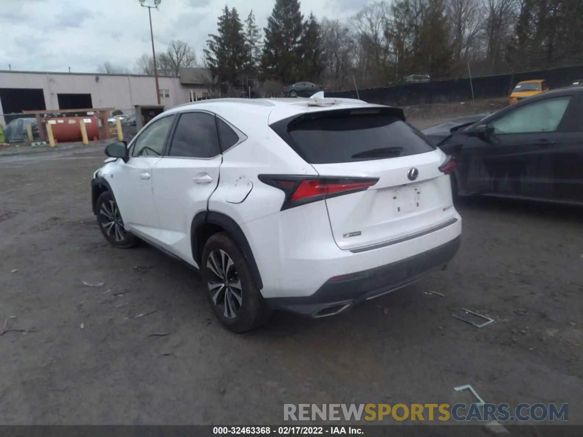 3 Фотография поврежденного автомобиля JTJSARDZ8M5021784 LEXUS NX 2021