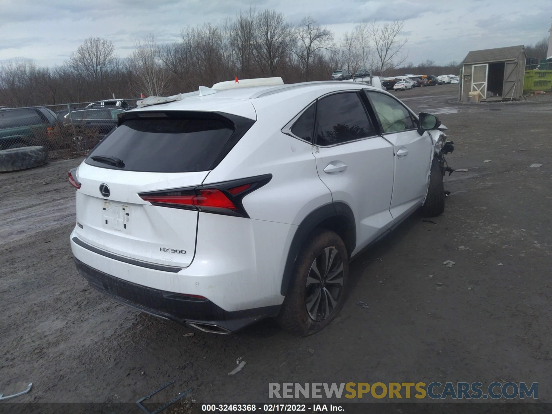 4 Фотография поврежденного автомобиля JTJSARDZ8M5021784 LEXUS NX 2021