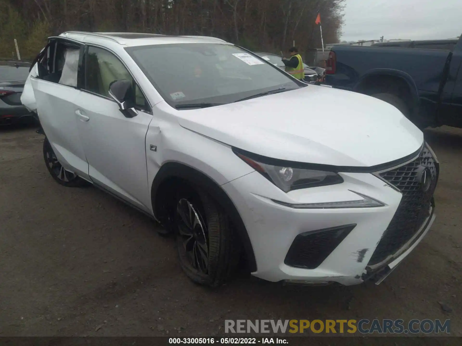 1 Photograph of a damaged car JTJSARDZ9M2239170 LEXUS NX 2021