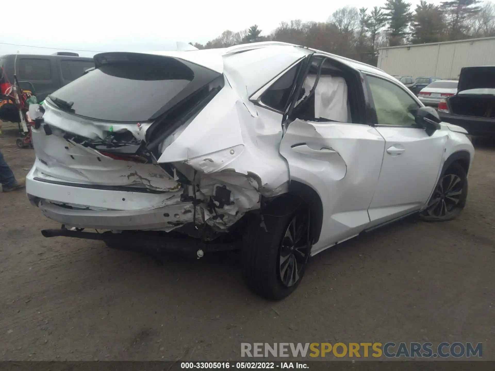 4 Photograph of a damaged car JTJSARDZ9M2239170 LEXUS NX 2021