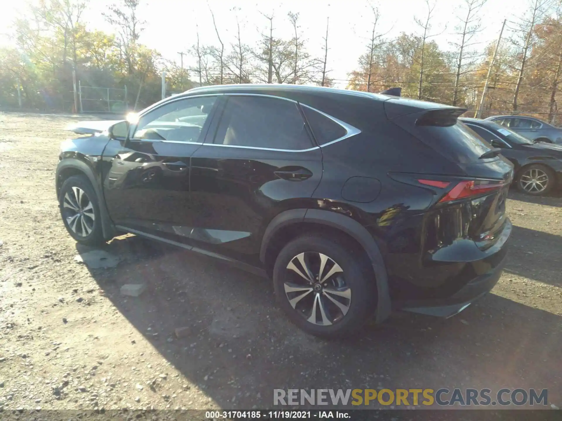 3 Фотография поврежденного автомобиля JTJSARDZ9M2249696 LEXUS NX 2021