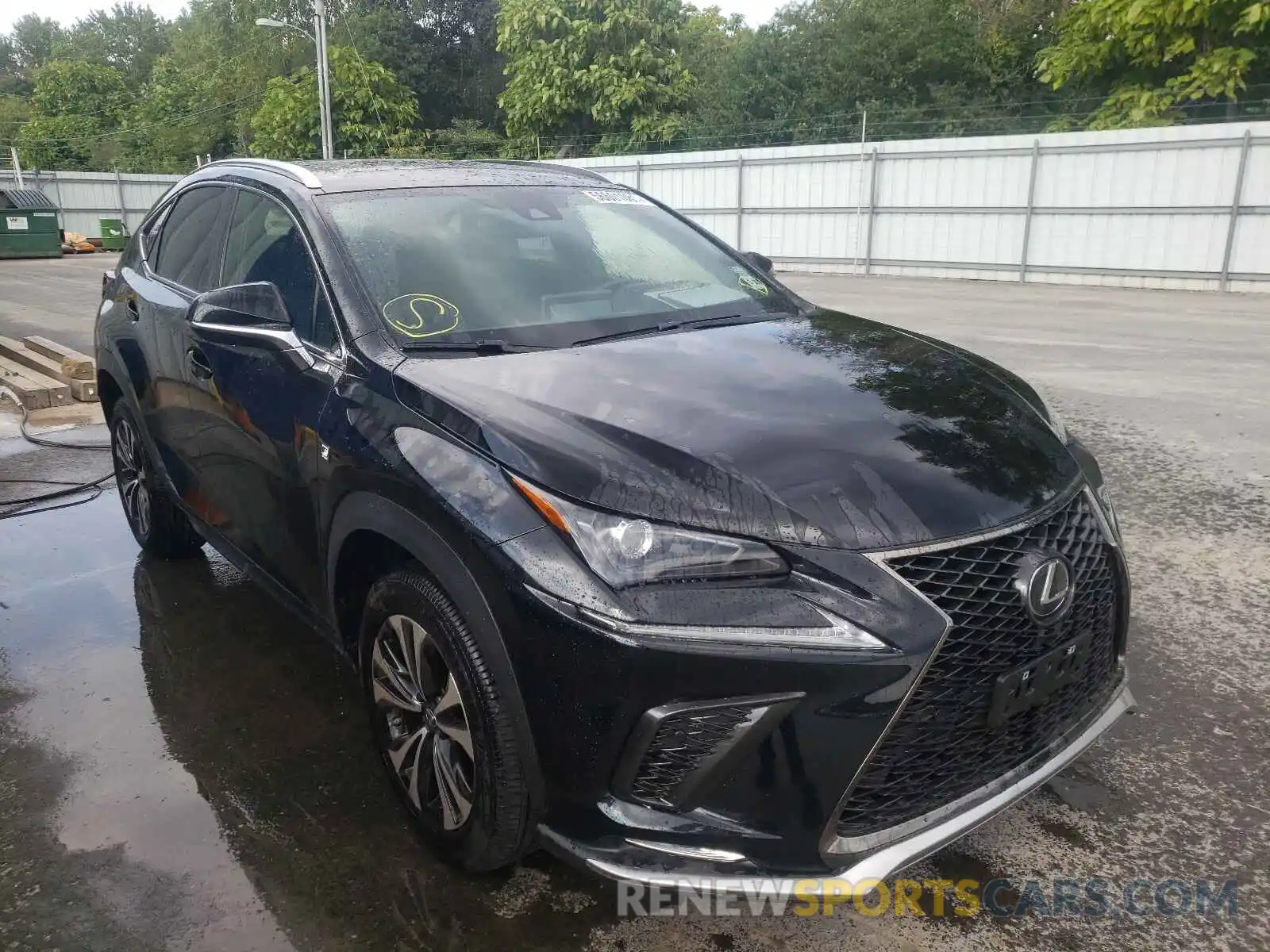 1 Photograph of a damaged car JTJSARDZ9M2254087 LEXUS NX 2021