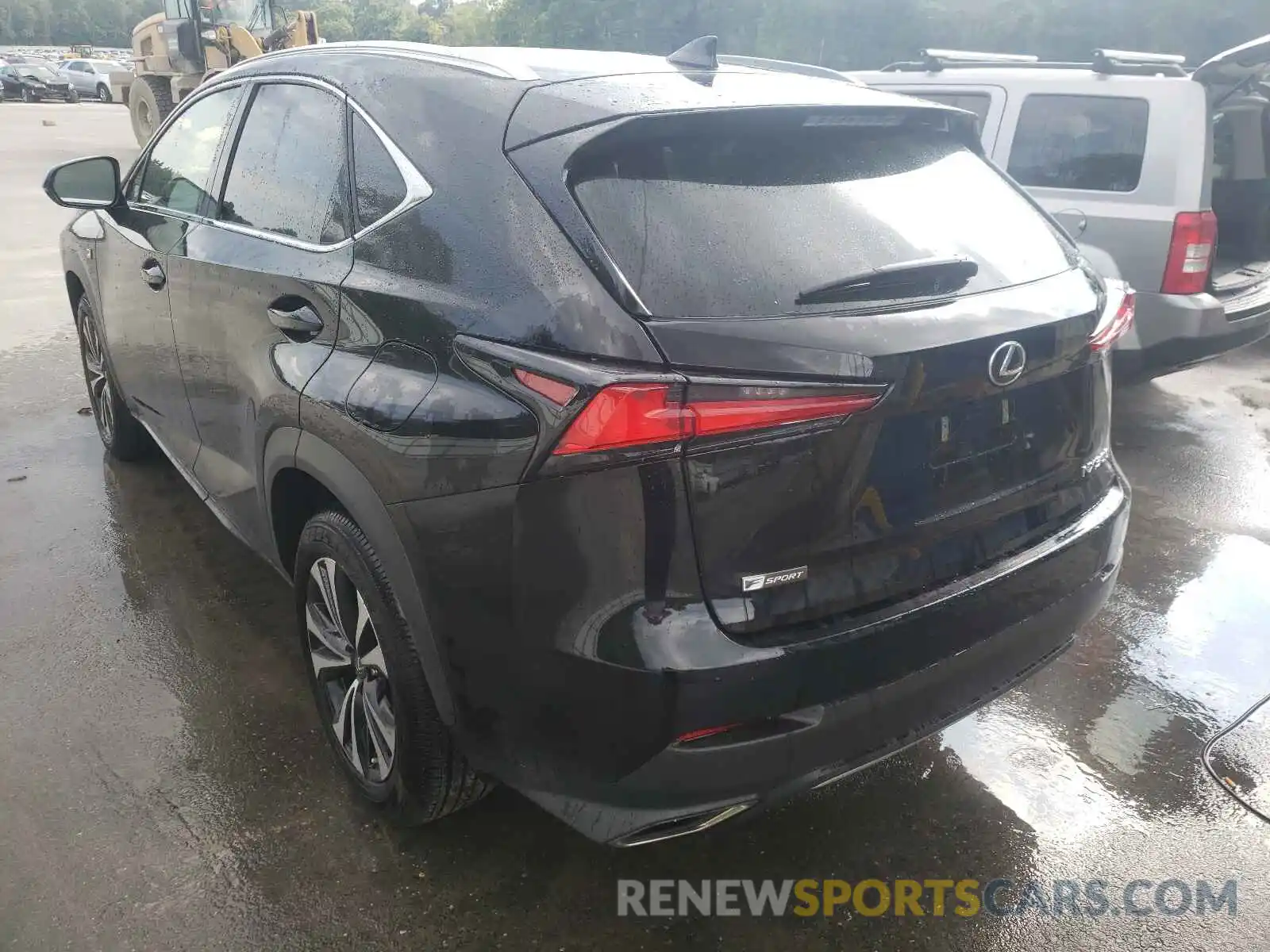 3 Photograph of a damaged car JTJSARDZ9M2254087 LEXUS NX 2021