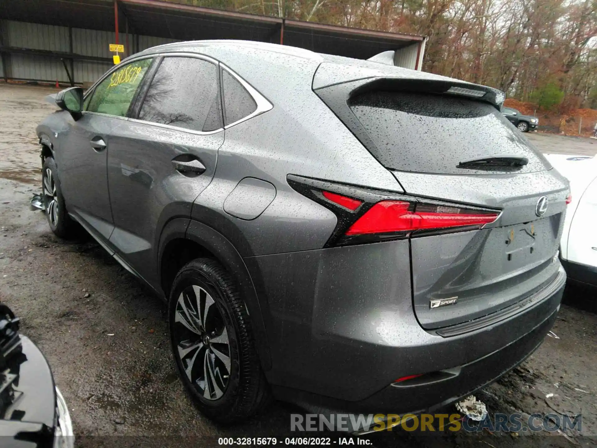 3 Фотография поврежденного автомобиля JTJSARDZ9M2254977 LEXUS NX 2021