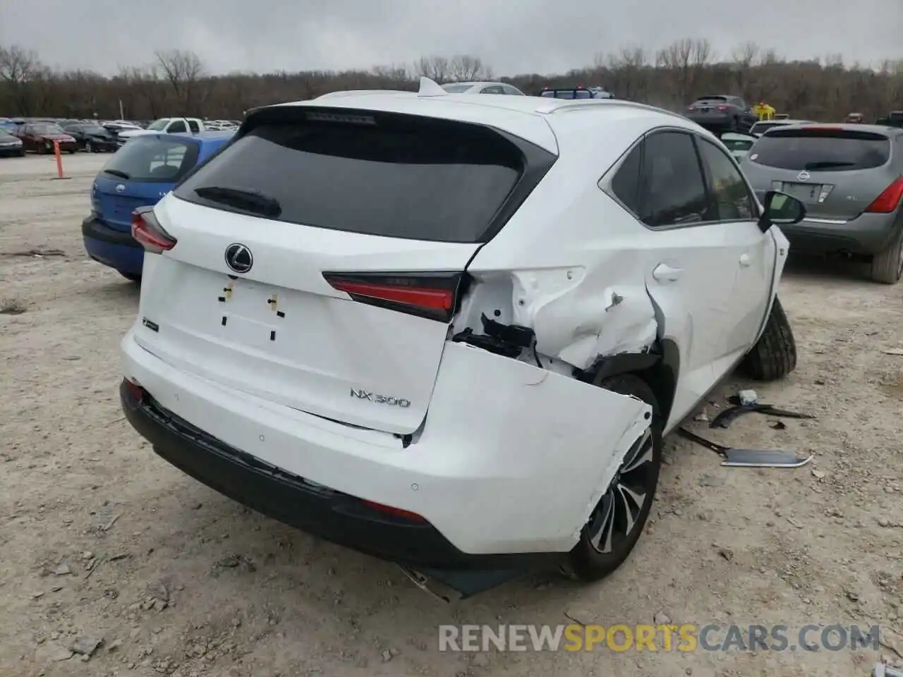 4 Photograph of a damaged car JTJSARDZ9M2257118 LEXUS NX 2021