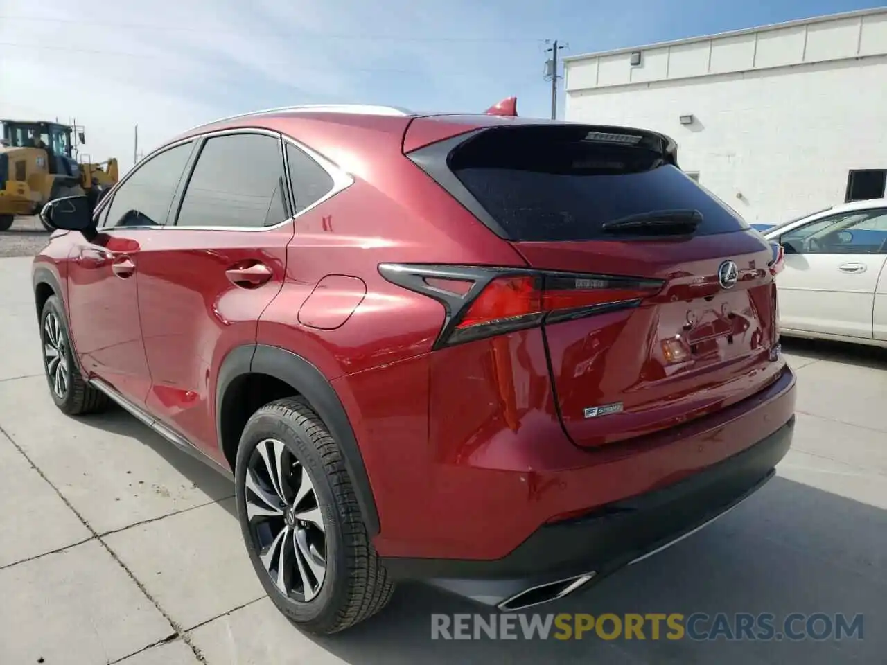 3 Фотография поврежденного автомобиля JTJSARDZ9M2262092 LEXUS NX 2021