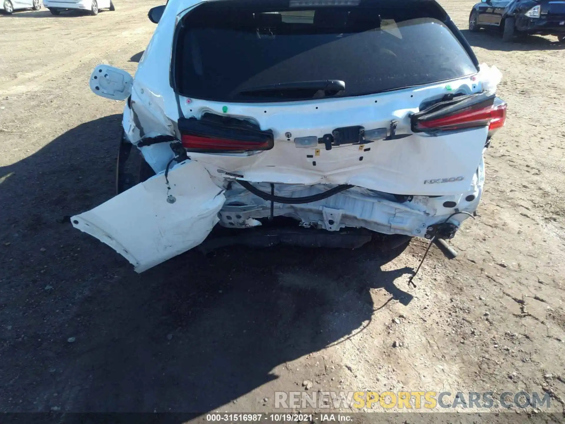 6 Photograph of a damaged car JTJSARDZXM2238299 LEXUS NX 2021