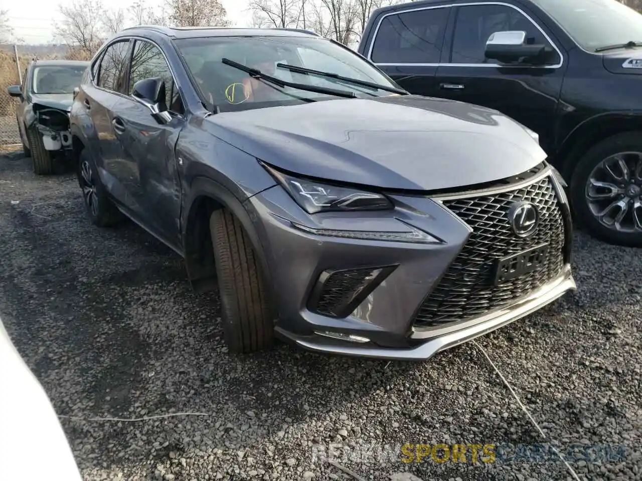 1 Photograph of a damaged car JTJSARDZXM2251487 LEXUS NX 2021