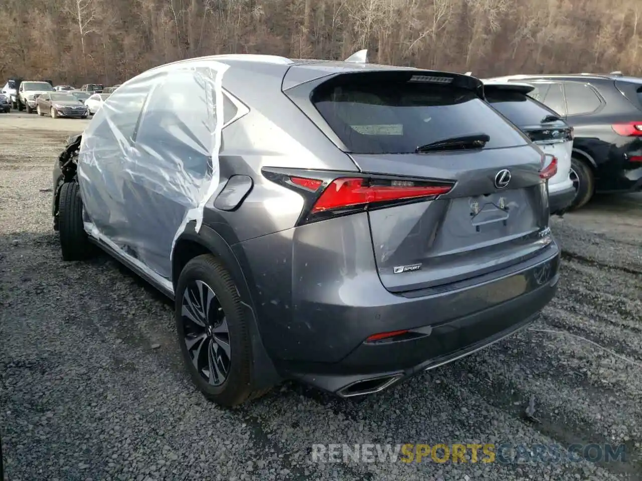 3 Photograph of a damaged car JTJSARDZXM2251487 LEXUS NX 2021