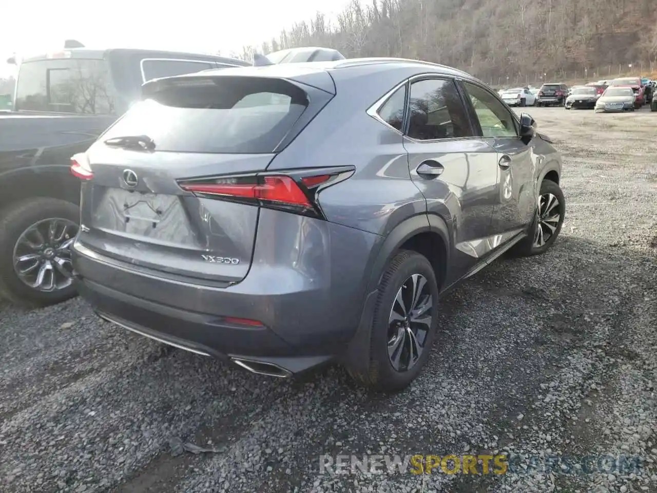 4 Фотография поврежденного автомобиля JTJSARDZXM2251487 LEXUS NX 2021