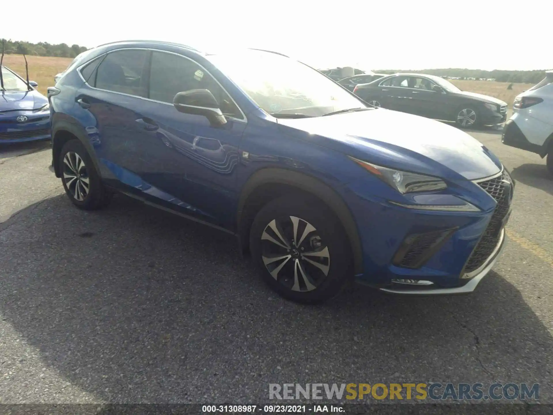 1 Photograph of a damaged car JTJSARDZXM2251750 LEXUS NX 2021