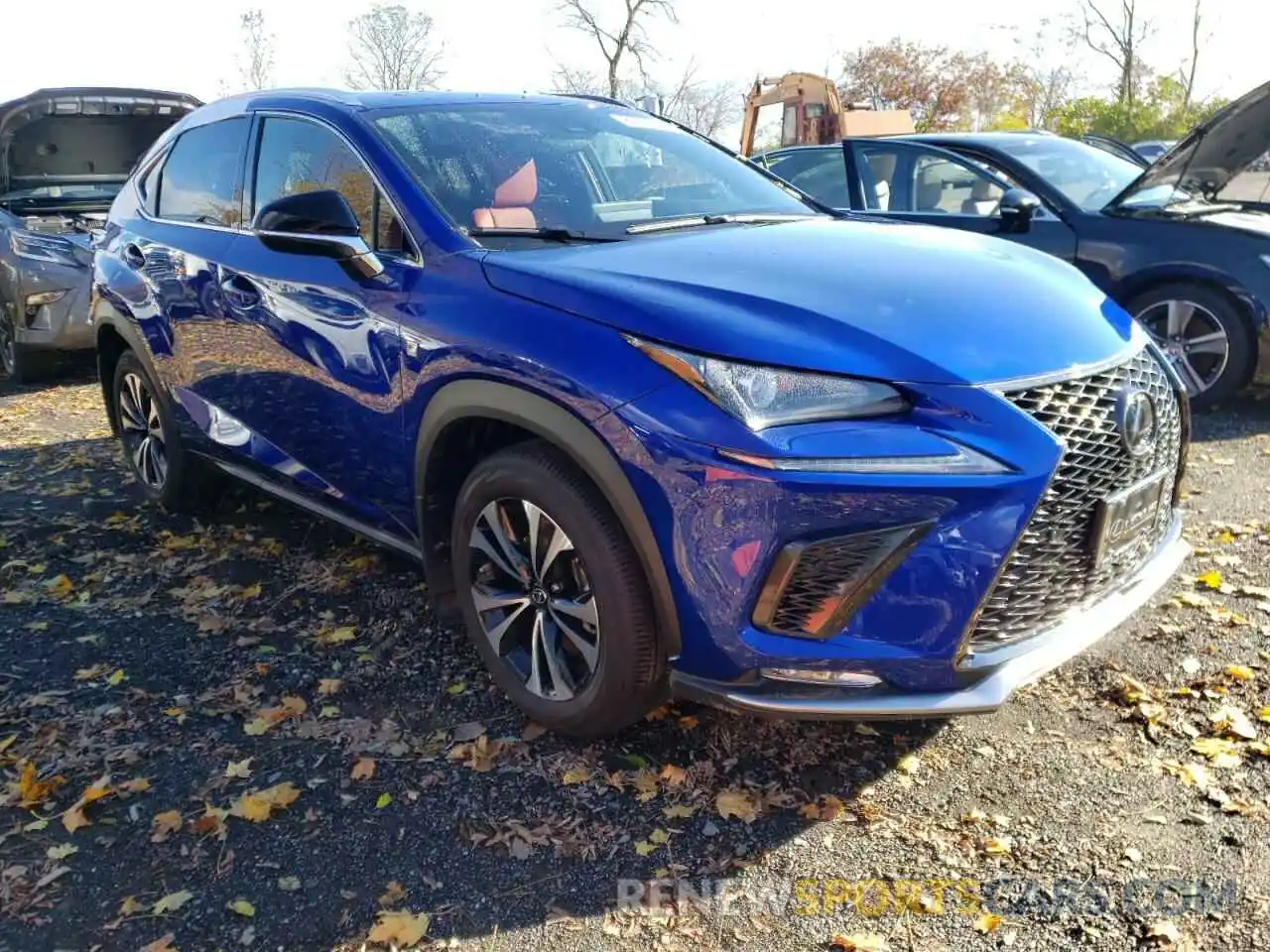 1 Фотография поврежденного автомобиля JTJSARDZXM2256740 LEXUS NX 2021