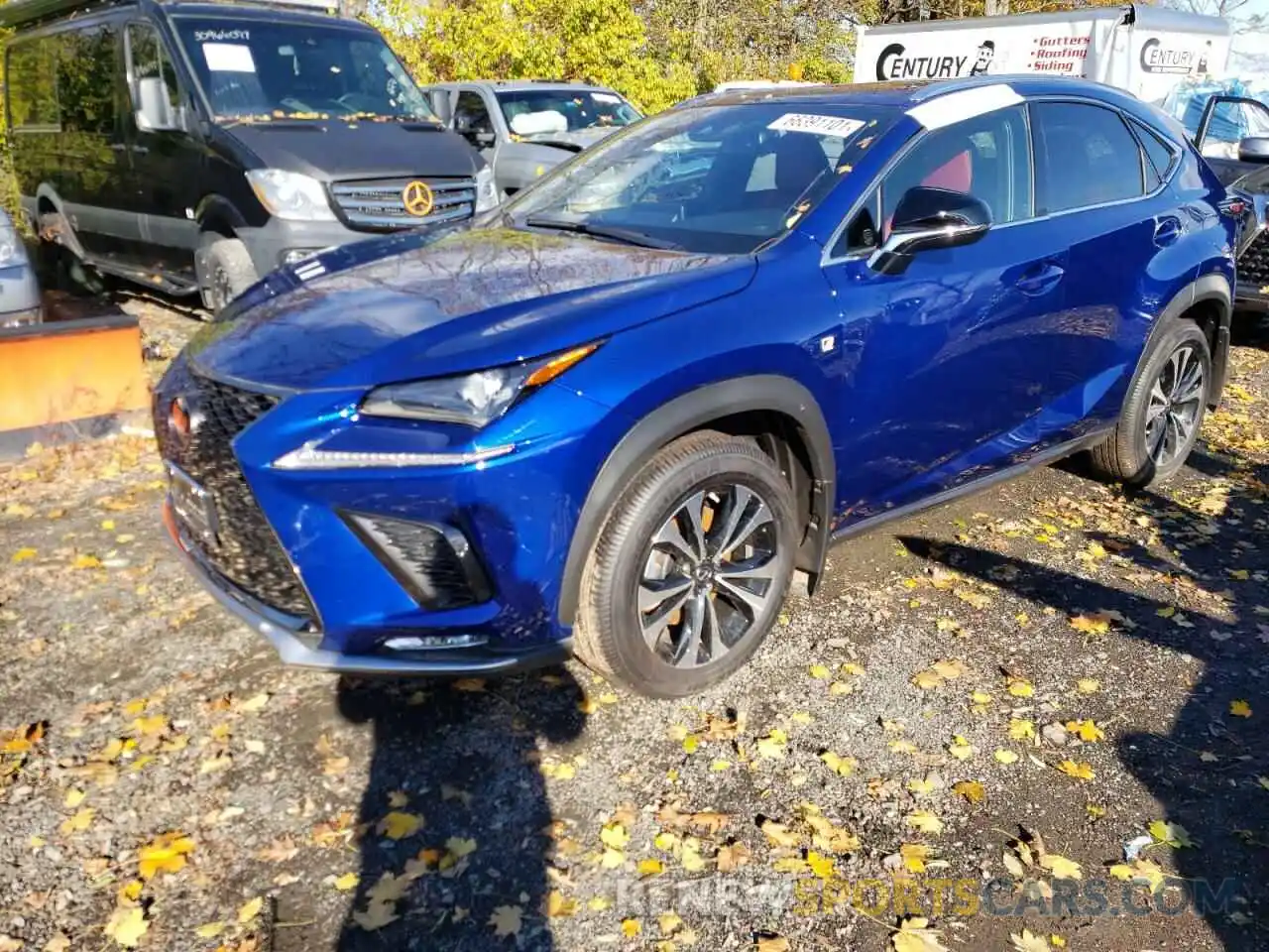 2 Фотография поврежденного автомобиля JTJSARDZXM2256740 LEXUS NX 2021