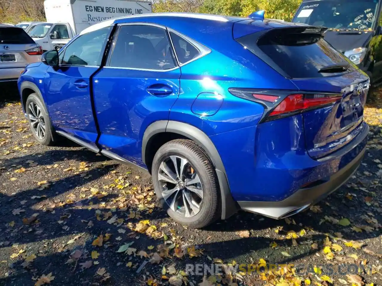 3 Фотография поврежденного автомобиля JTJSARDZXM2256740 LEXUS NX 2021