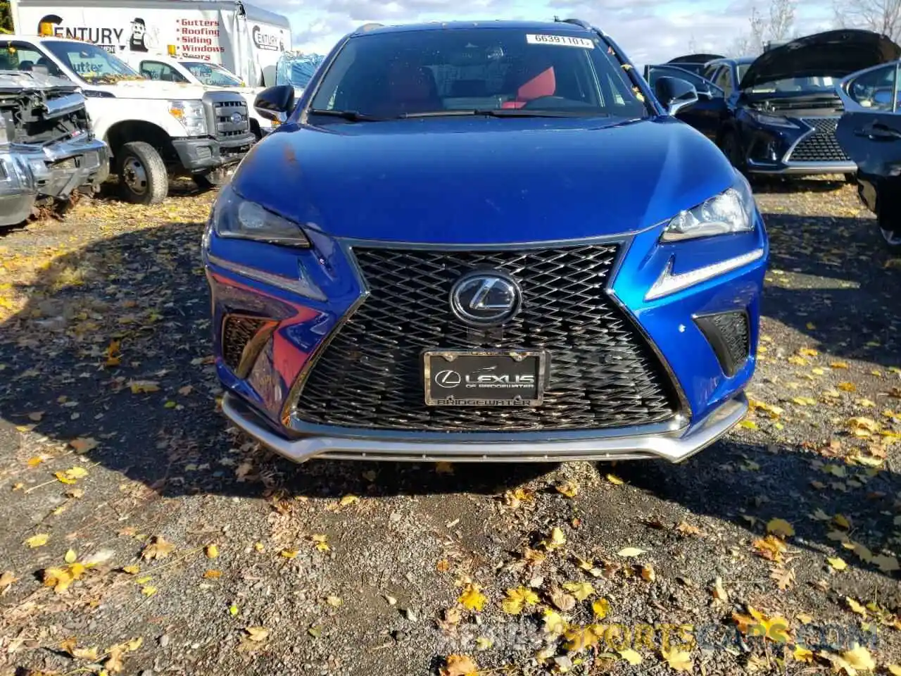 9 Фотография поврежденного автомобиля JTJSARDZXM2256740 LEXUS NX 2021