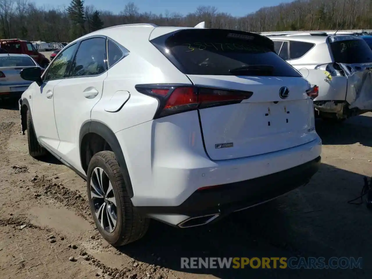 3 Photograph of a damaged car JTJSARDZXM2260805 LEXUS NX 2021